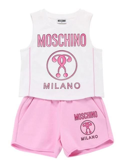 CANOTTA+SHORT MOSCHINO KID | HDG00I LBA10/82733